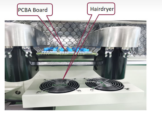 20L 1800mm/Min ماشین تمیز کردن PCBA ، ماشین مسواک زدن صنعتی برای PCB