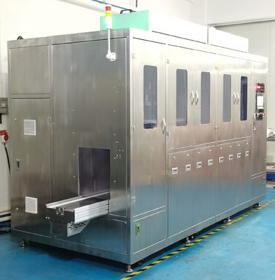18KW ماشین تمیز کردن سبد ماندگار چند منظره برای نیمه هادی